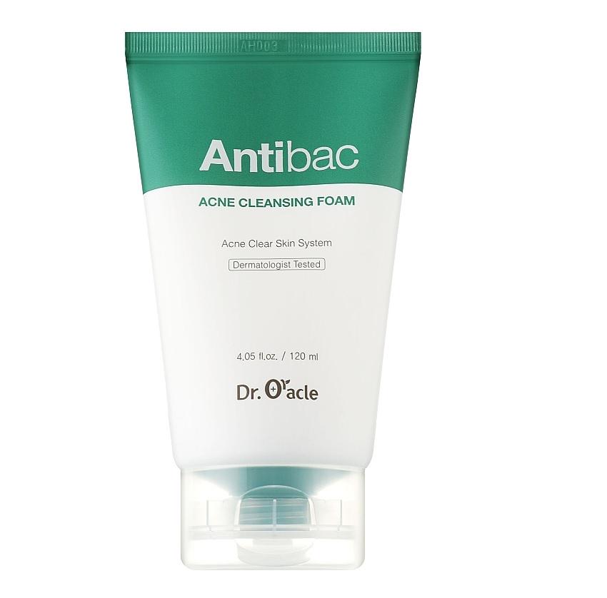 Пенка для умывания против высыпаний Dr. Oracle Antibac Acne Cleansing Foam 120 мл (8809408730043)
