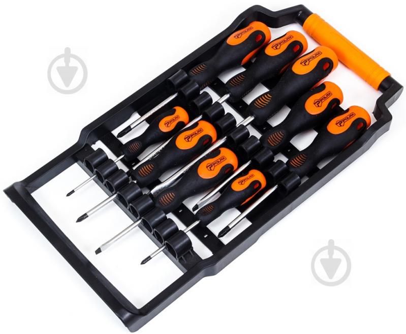 Набор отверток Polax 9 предметов (51-019)