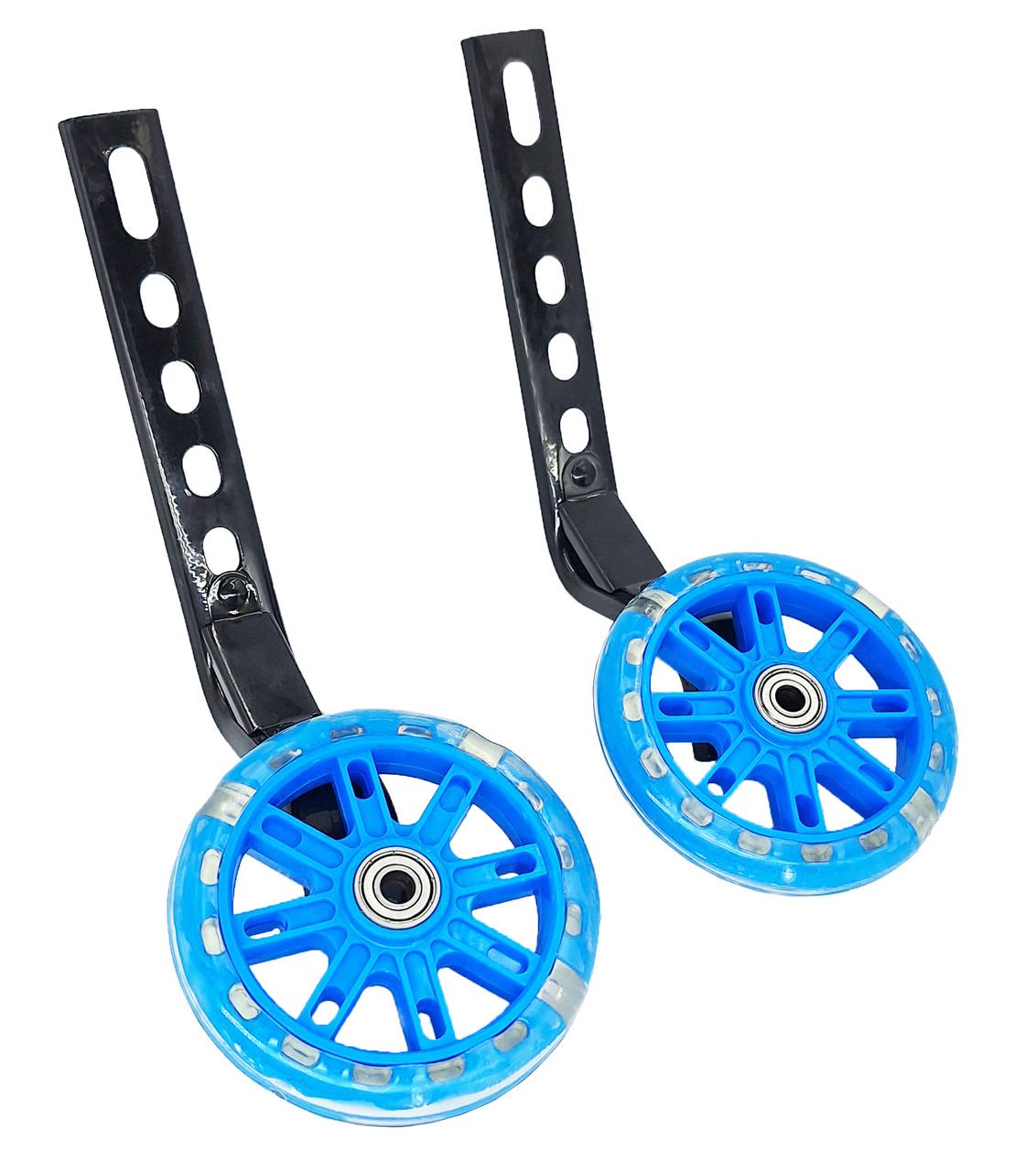 Колеса опорные светодиодные для детского велосипеда 12-20" Синий (G0000996) Колеса опорные светодиодные для детского велосипеда 12-20" Синий (G0000996)