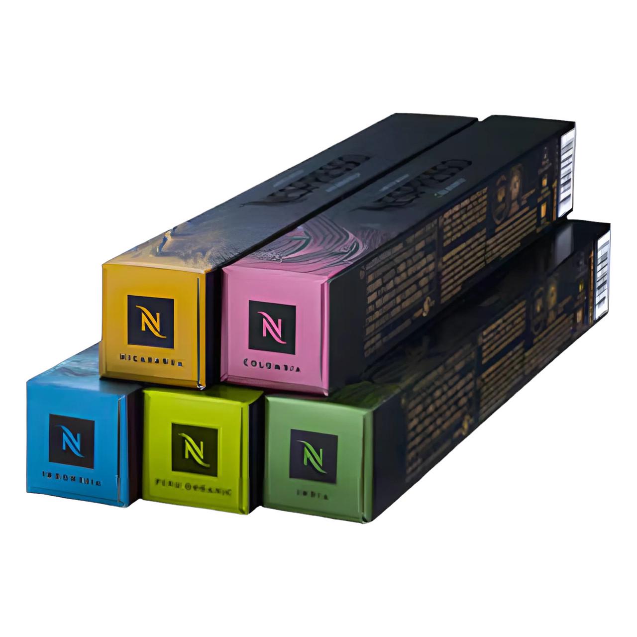 Набор кофе в капсулах Nespresso Master Origin 50 капсул