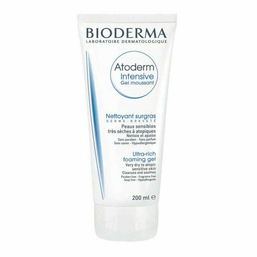 Гель очищающий для лица и тела BIODERMA Atoderm Intensive Gel Moussant 200 мл (1486809873)