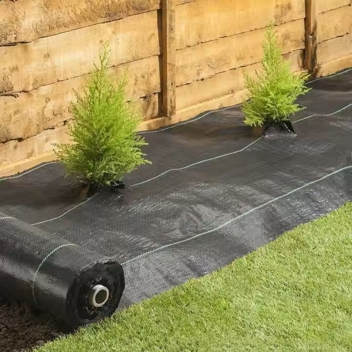 Барьер тканевый для сорняков полипропиленовый 1x100 м 100 г/м2 (28341107) - фото 3 Барьер тканевый для сорняков полипропиленовый 1x100 м 100 г/м2 (28341107) - фото 3