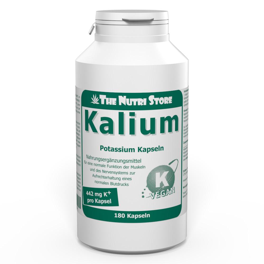 Микроэлемент Калий The Nutri Store Potassium 442 мг 180 капс. (ФР-00000112) Микроэлемент Калий The Nutri Store Potassium 442 мг 180 капс. (ФР-00000112)