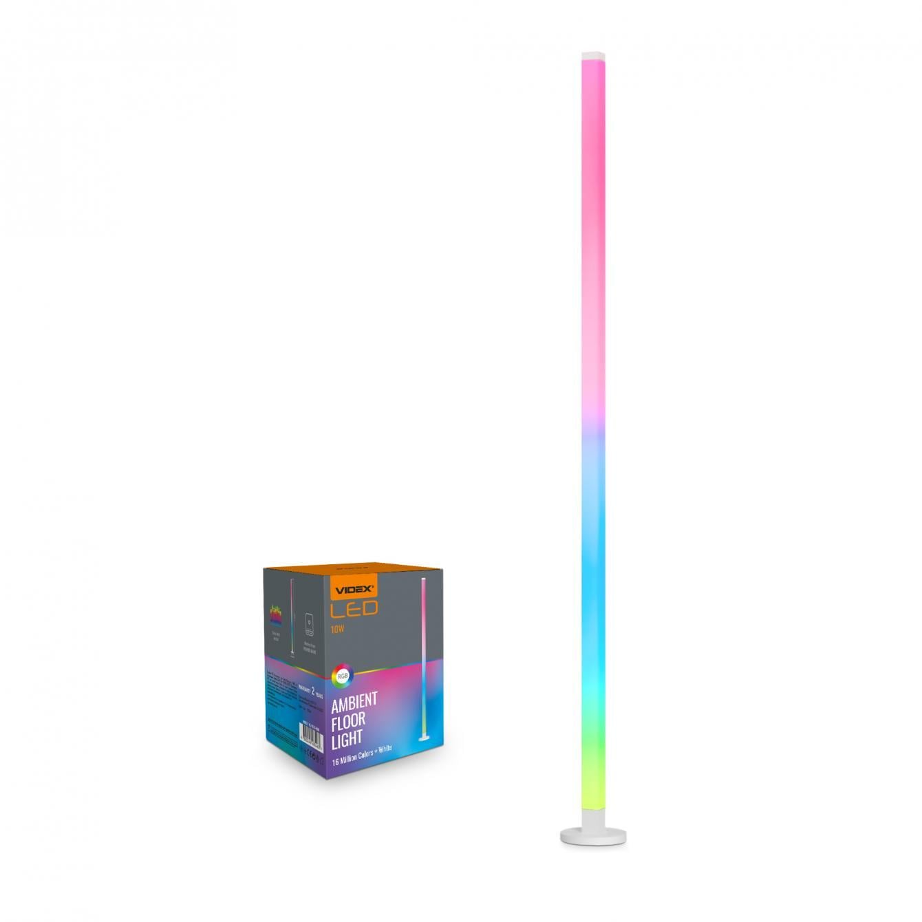 Лампа напольная LED Videx TF20 RGB USB 5V/2A (00000024785)