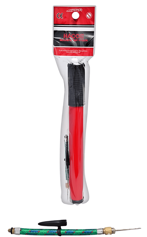 Насос ручной Profi велосипедный Красный (MS 0117)