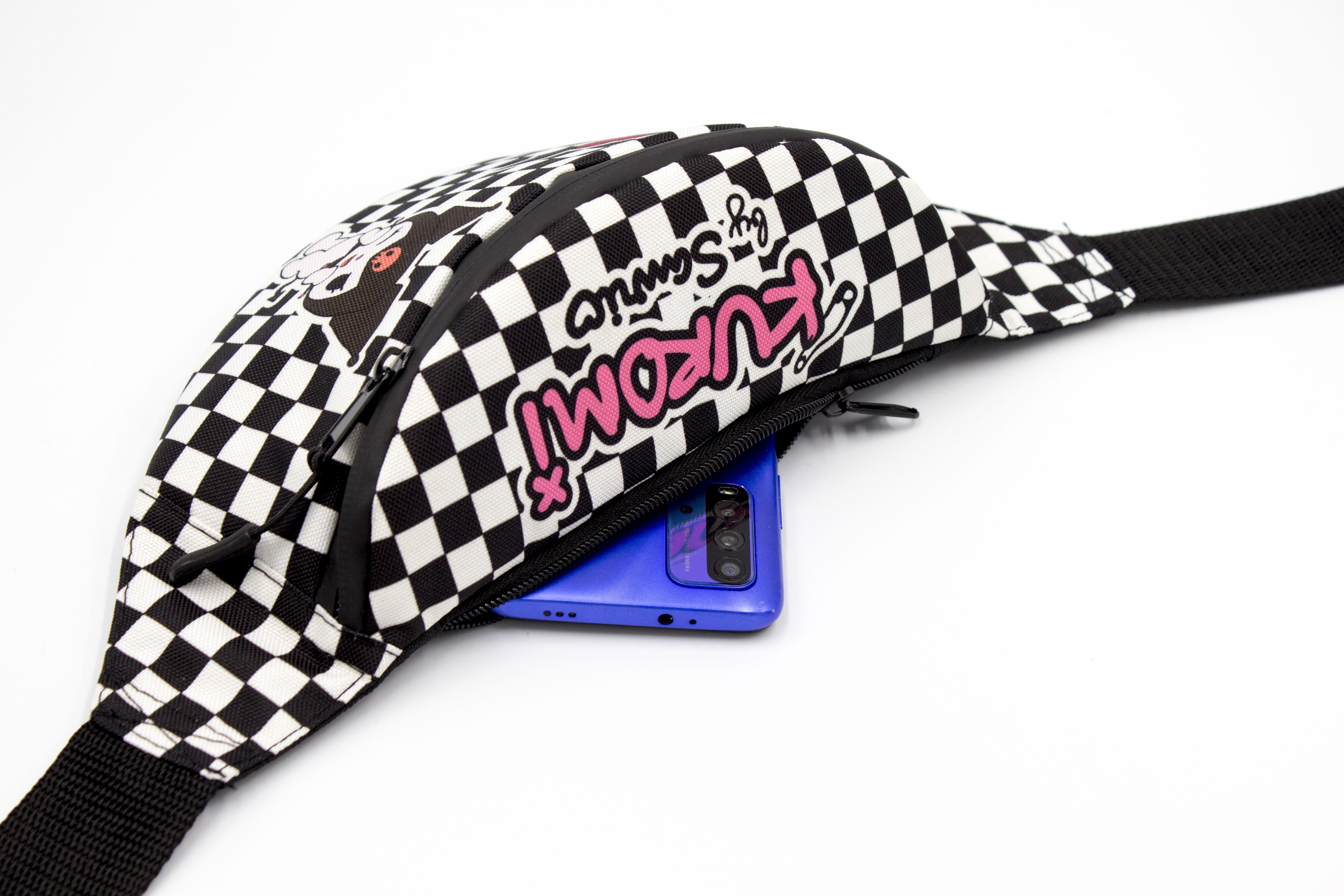 Сумка бананка Курумі Чорний (24415026) - фото 4 Сумка бананка Курумі Чорний (24415026) - фото 4