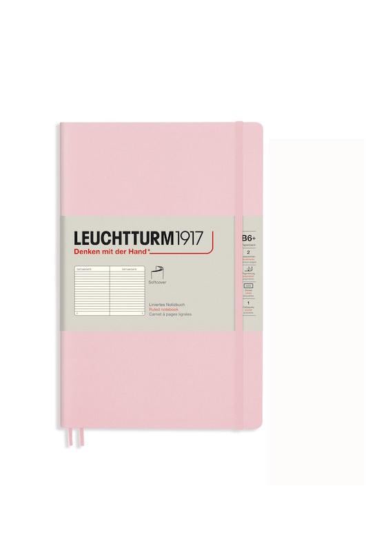 Блокнот Leuchtturm1917 Muted Colours Paperback B6 Powder мягкая обложка линия (363930)