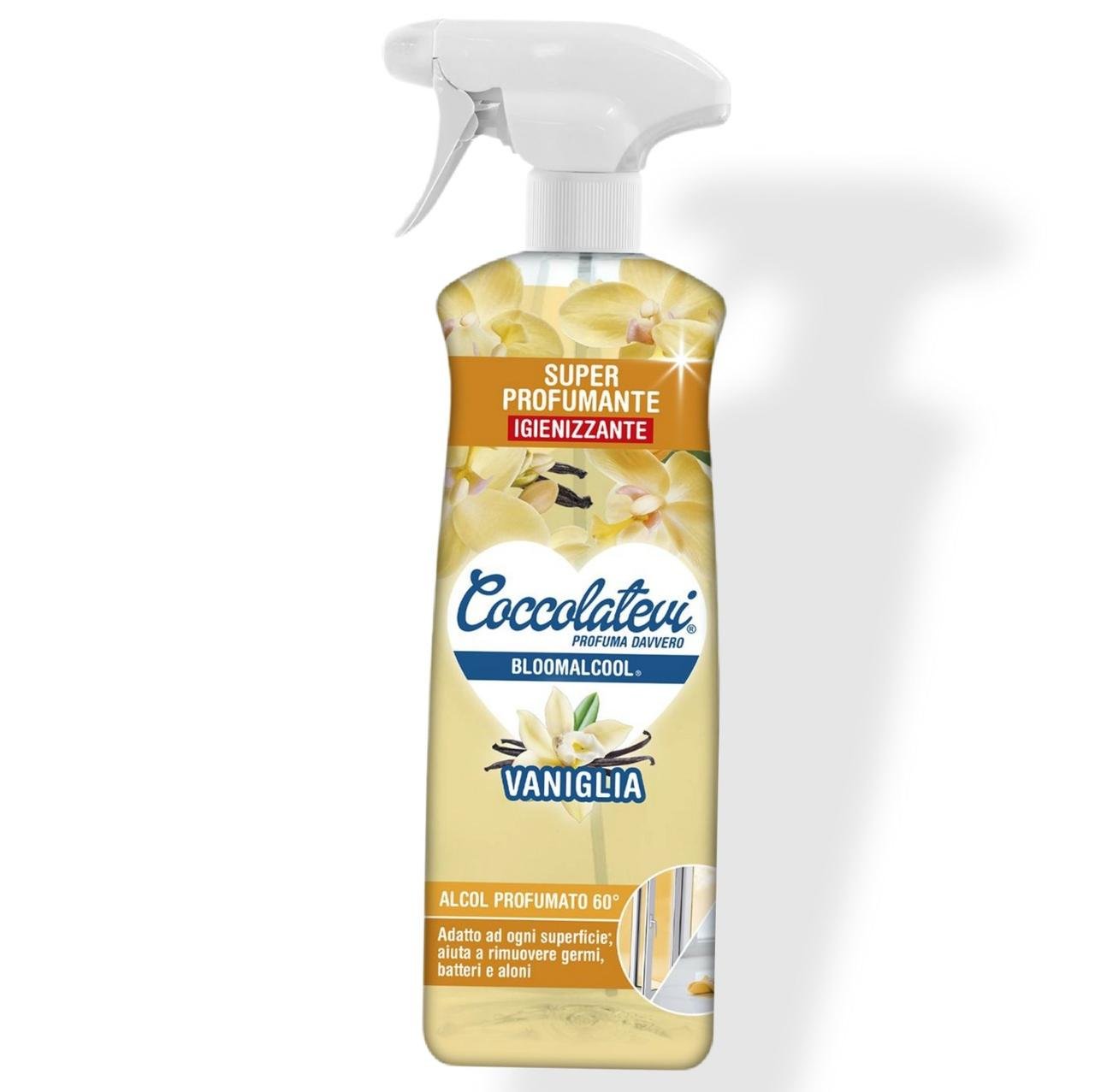 Очищувач універсальний Coccolatevi на основі спирту Bloomalcool Vaniglia 750 мл