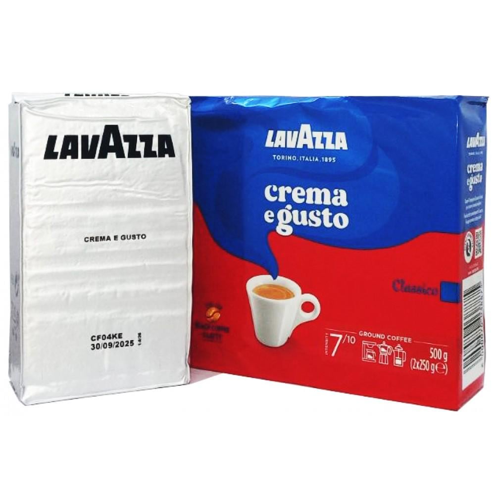 Кава мелена Lavazza Crema e Gusto 250 г - фото 1 Кава мелена Lavazza Crema e Gusto 250 г - фото 1