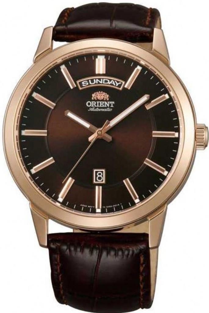 Наручные часы мужские Orient FEV0U002TH со стальным корпусом WR 50 м Коричневый (3124939505) Наручные часы мужские Orient FEV0U002TH со стальным корпусом WR 50 м Коричневый (3124939505)