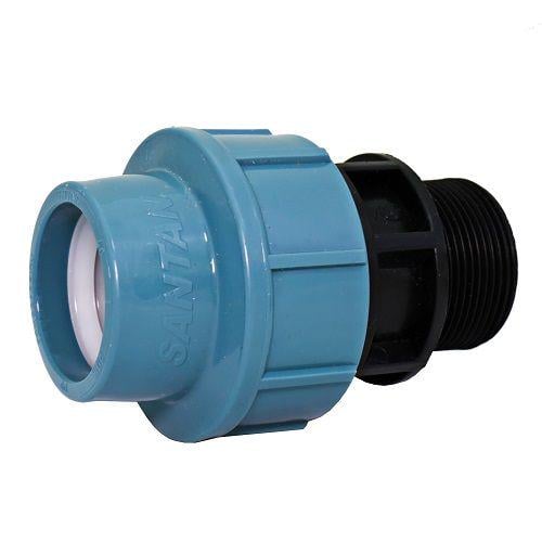 Муфта затискна SANTAN із зовнішнім різьбленням 40х1 1/2" (116308)