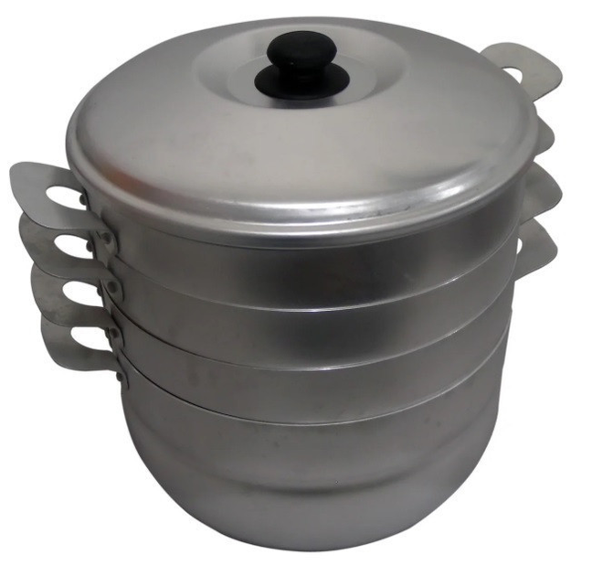 Пароварка-мантоварка алюминиевая 5 предметов 6 л - фото 5 Пароварка-мантоварка алюминиевая 5 предметов 6 л - фото 5