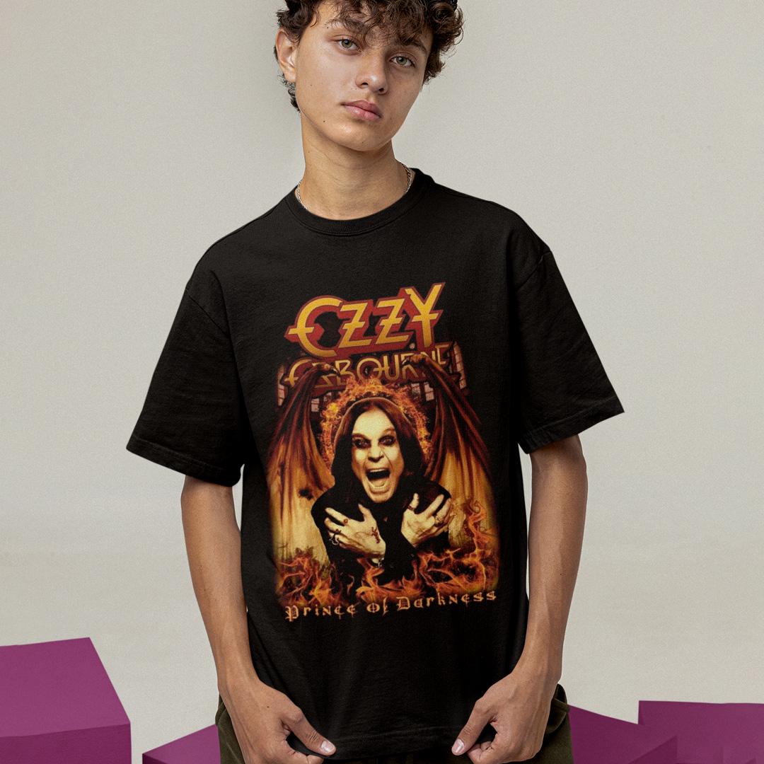 Футболка унисекс Ozzy Osbourne Prince Of Darkness M Черный (31511366) Футболка унисекс Ozzy Osbourne Prince Of Darkness M Черный (31511366)