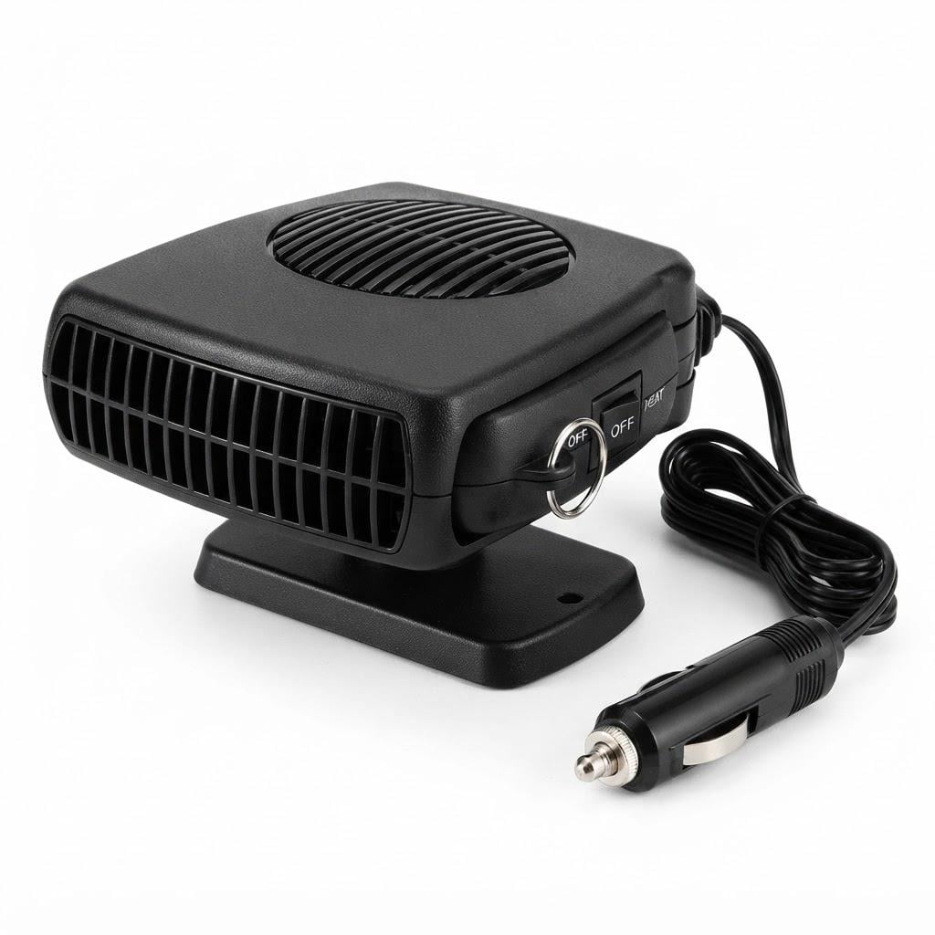 Автомобильный обогреватель-вентилятор 200 Вт 12V Heat/Fan от прикуривателя предохранитель 15 А Черный (AsAD-2632) Автомобильный обогреватель-вентилятор 200 Вт 12V Heat/Fan от прикуривателя предохранитель 15 А Черный (AsAD-2632)