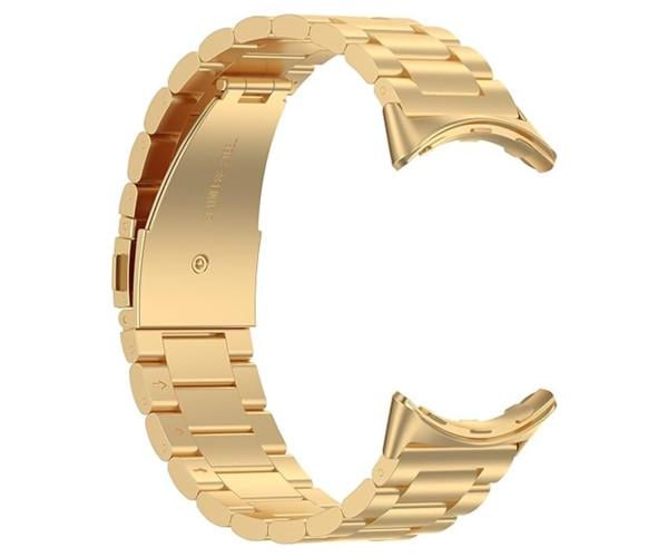 Ремешок металлический для смарт-часов Google Pixel Watch 2 Золотой
