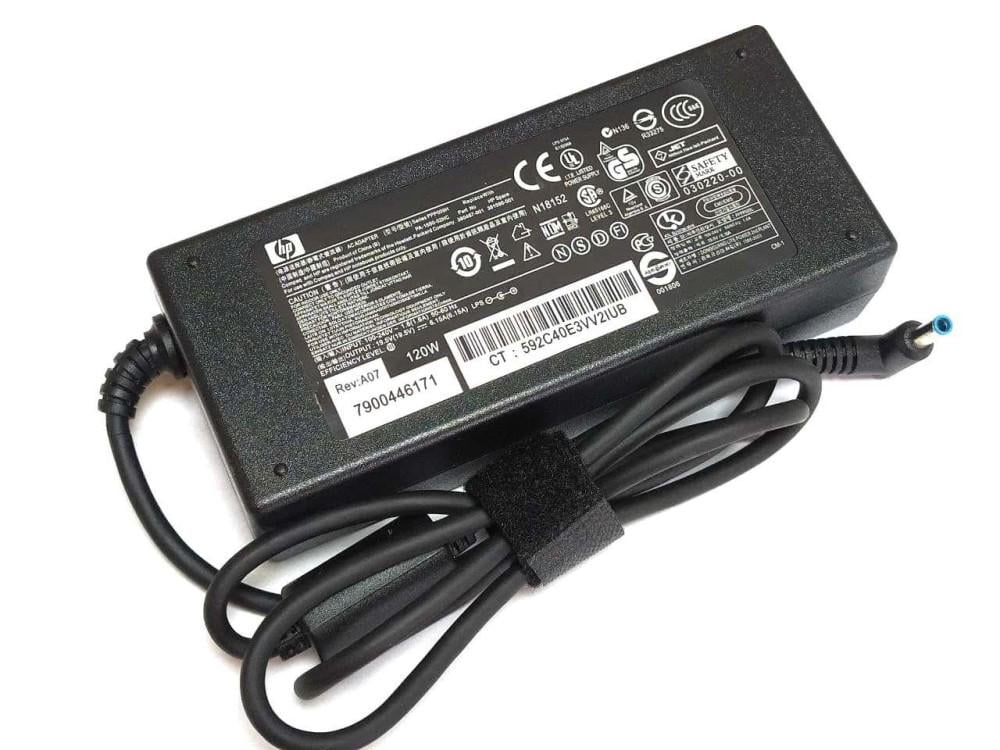 Адаптер для ноутбука HP 120 W/19,5 V/6,15 A/4,5x3,0 мм Blue Tip