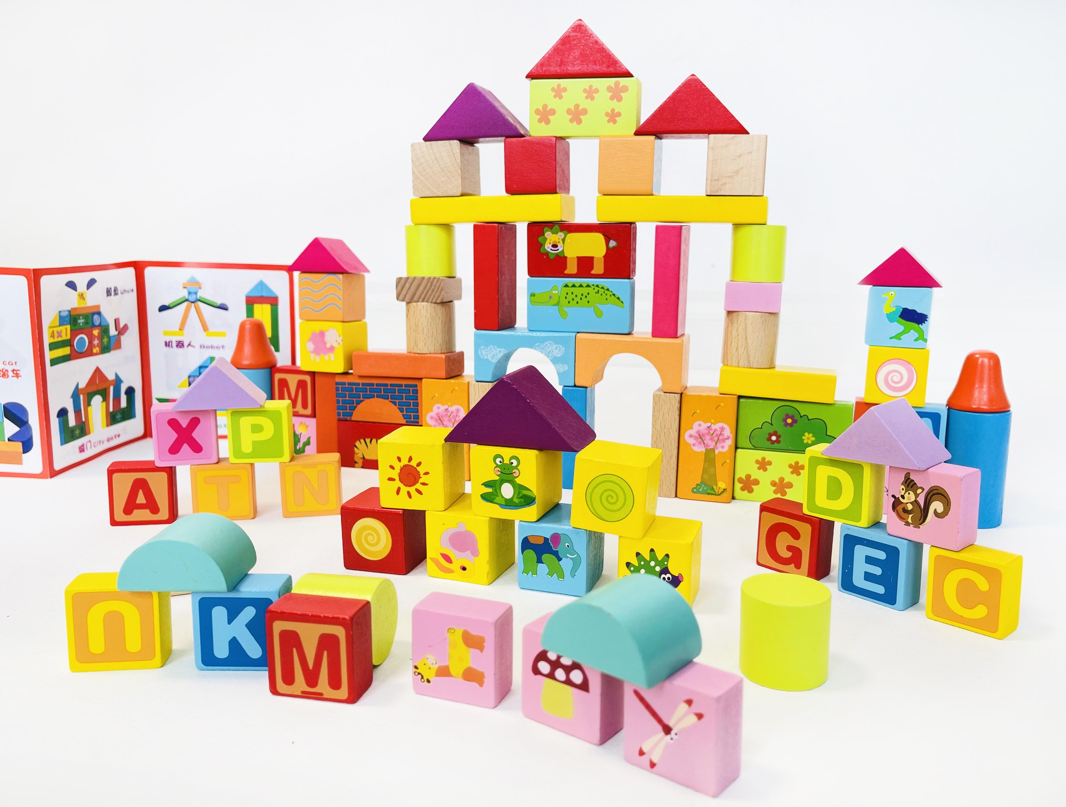 Детская деревянная развивающая игрушка конструктор город Oray - фото 11 Детская деревянная развивающая игрушка конструктор город Oray - фото 11