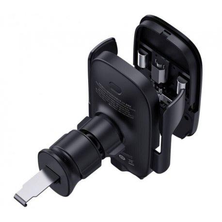 Автотримач з БЗП Baseus Milky Way Pro 15W Black (C40357000111-00) - фото 2 Автотримач з БЗП Baseus Milky Way Pro 15W Black (C40357000111-00) - фото 2