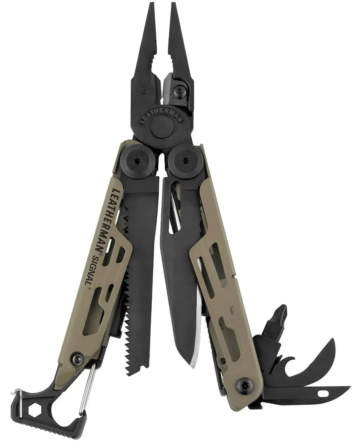 Мультитул Leatherman Signal 19 инструментов с чехлом Coyote (26256685) Мультитул Leatherman Signal 19 инструментов с чехлом Coyote (26256685)