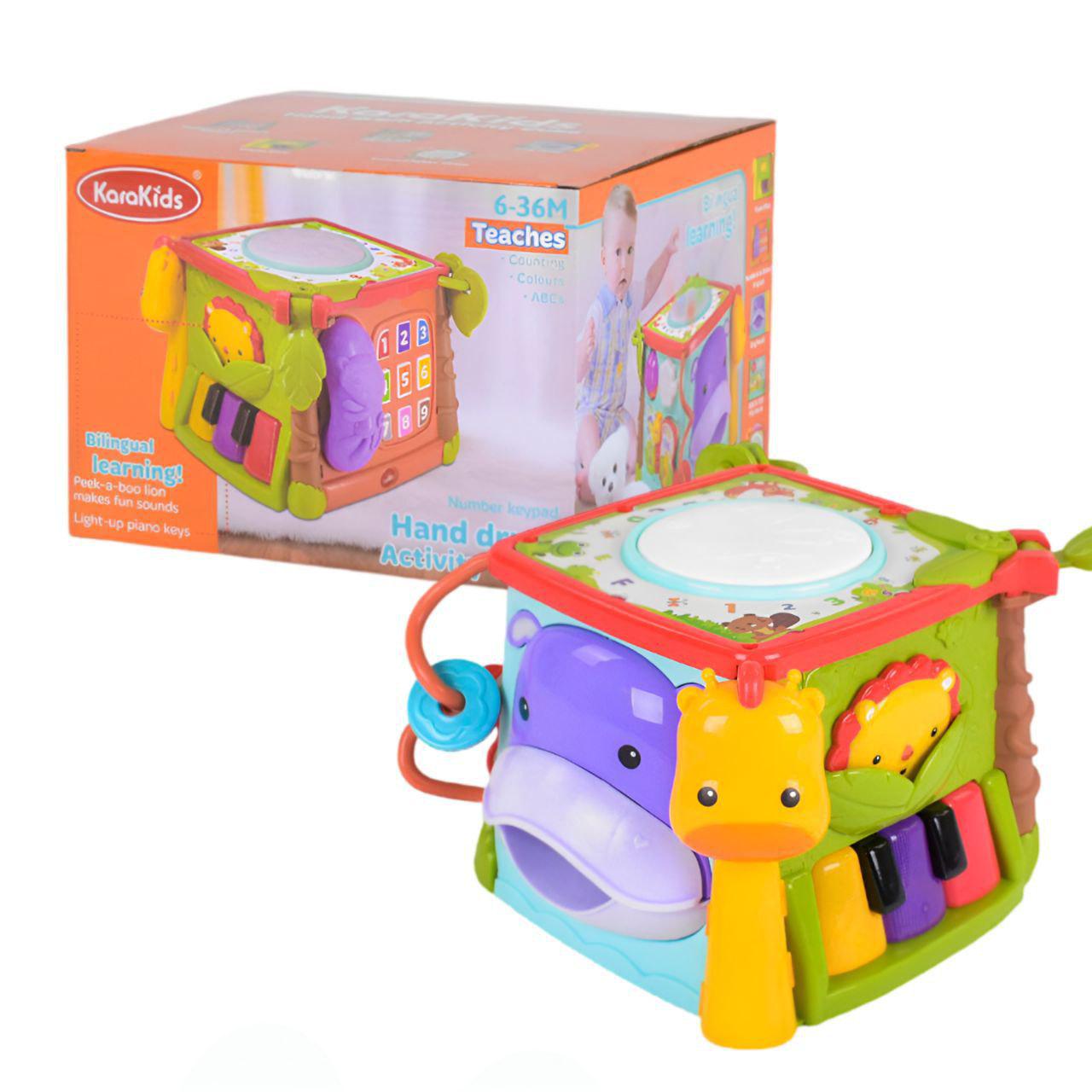 Игровой куб с музыкой и светом (КК2705) Игровой куб с музыкой и светом (КК2705)