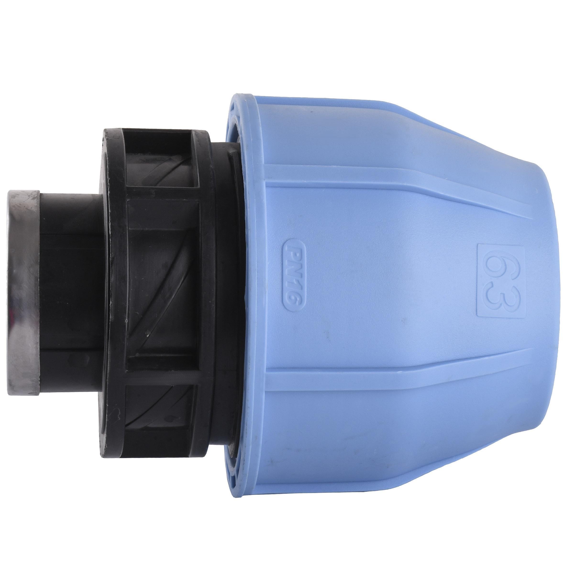 Муфта ПНД Vsplast 63 мм x 1 1/4" ВР 2002 (000007885)