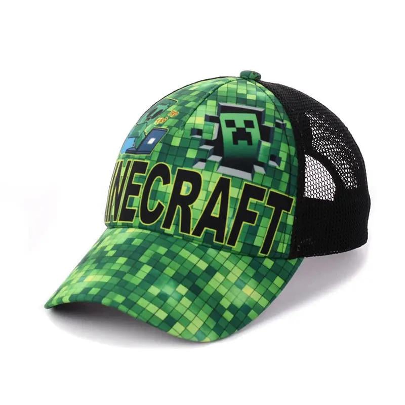Кепка детская Minecraft с ярким принтом (Minecraft_2)