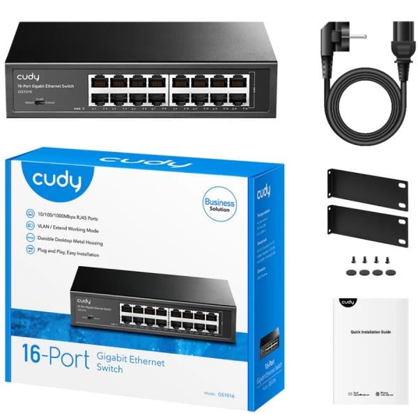 Коммутатор Cudy GS1016 - фото 4