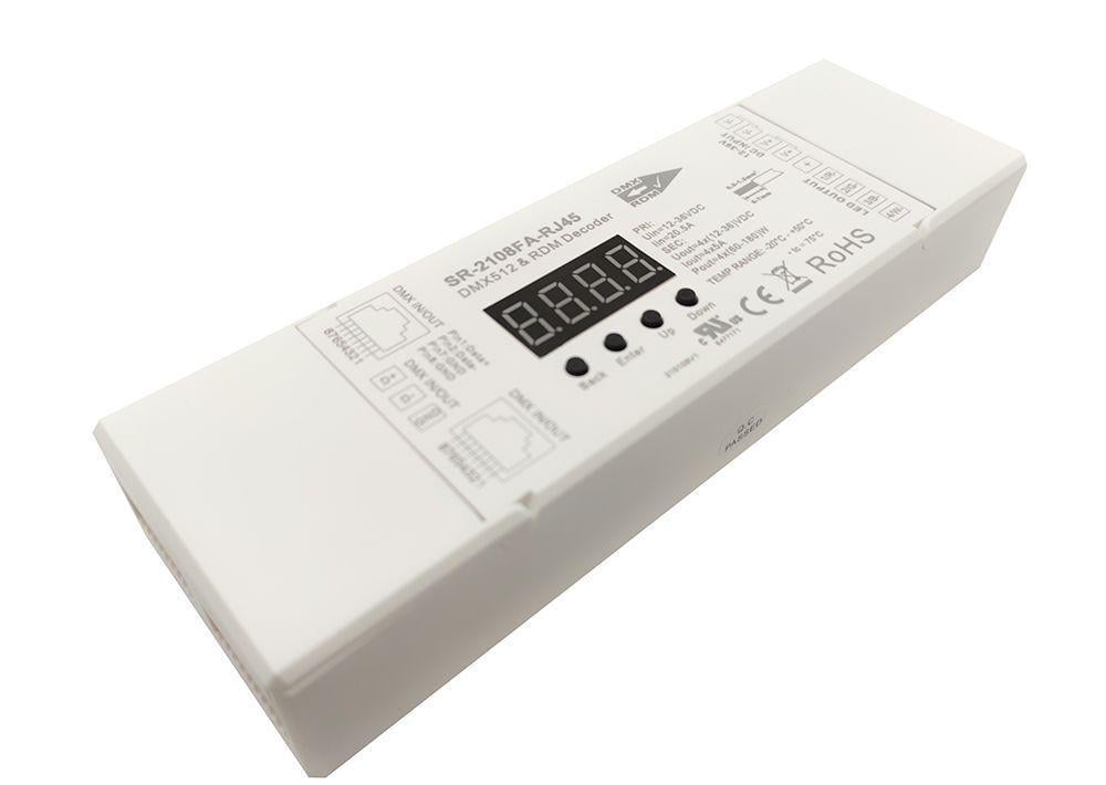 Декодер SR-2108FA-RJ45-4CH DMX&RDM (17777)