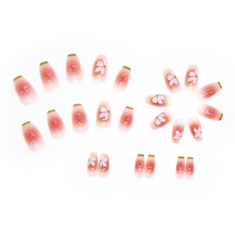 Накладные ногти с клеем Bananahall R557 24 шт. Розовый (A9875) - фото 2 Накладные ногти с клеем Bananahall R557 24 шт. Розовый (A9875) - фото 2