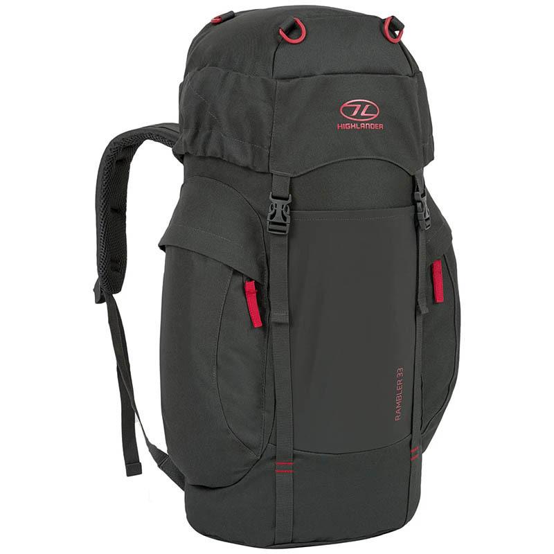 Рюкзак туристический Highlander Rambler 33 л Charcoal (929562)