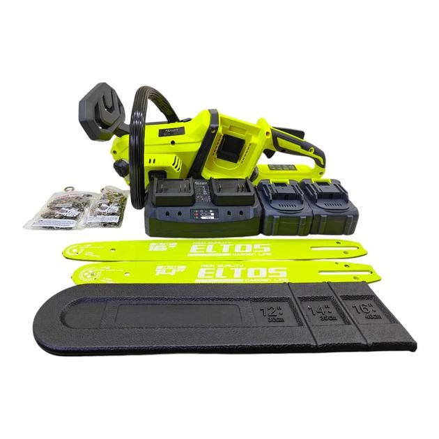 Электропила аккумуляторная ELTOS АПЦ-40A/16-4 BL 2 аккумулятора 2 шины/2 цепи (132)