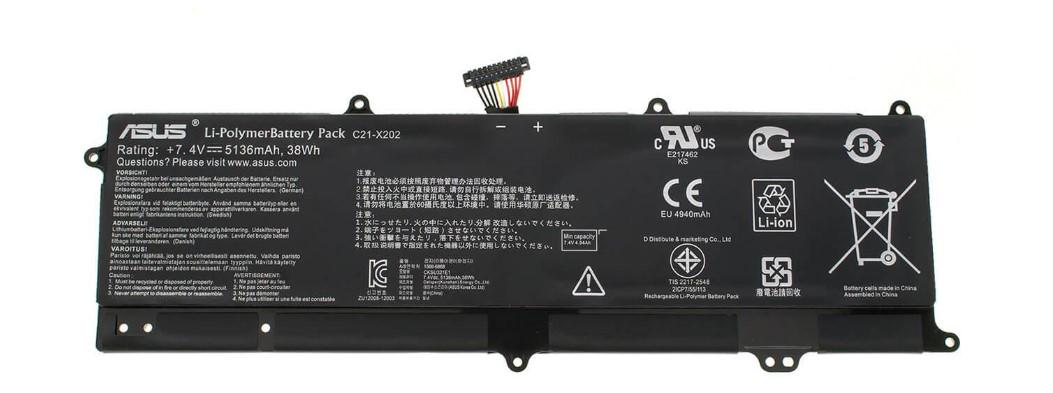 Аккумулятор для Asus C21-X202