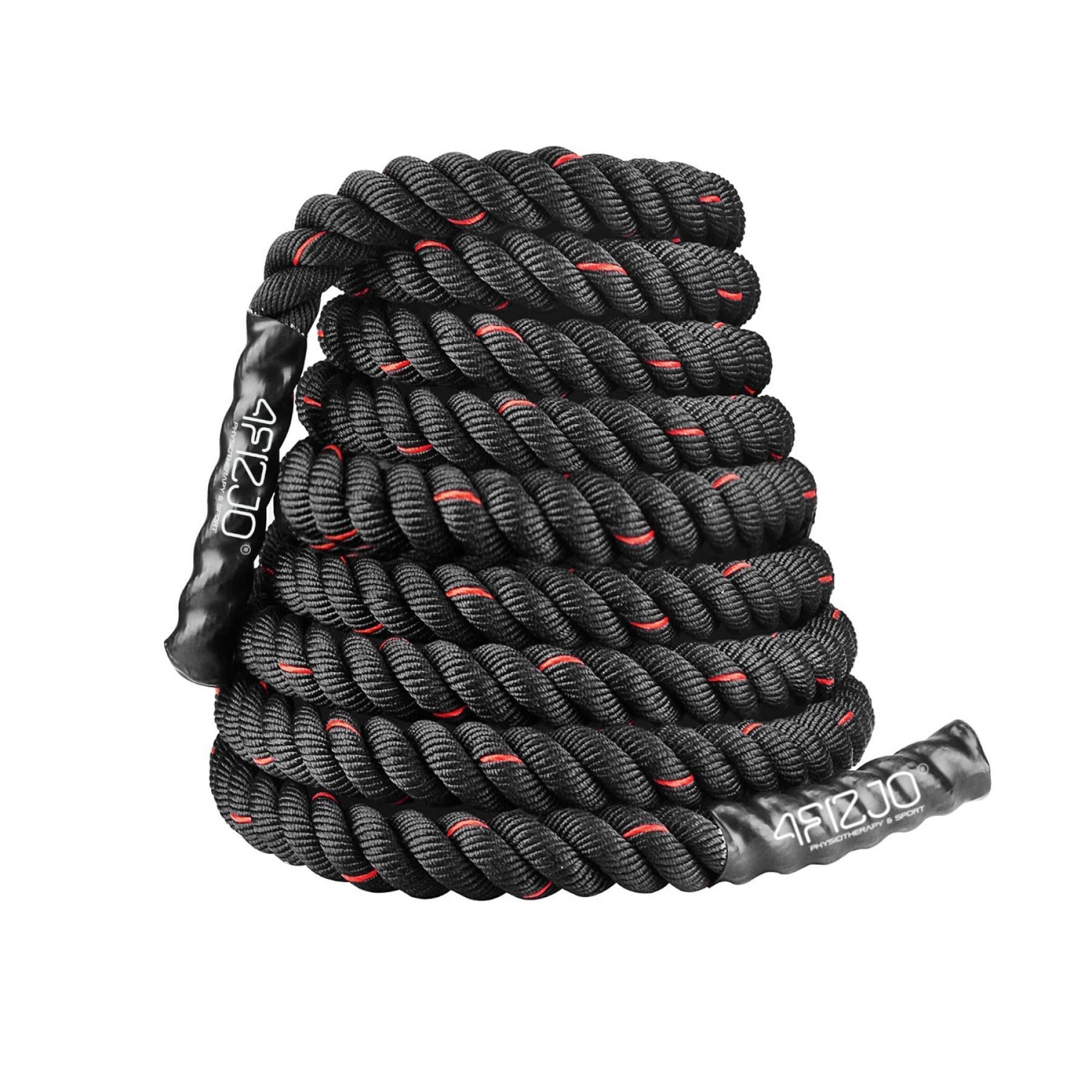Канат тренировочный 4FIZJO Battle Rope 15 м для кроссфита (20661)
