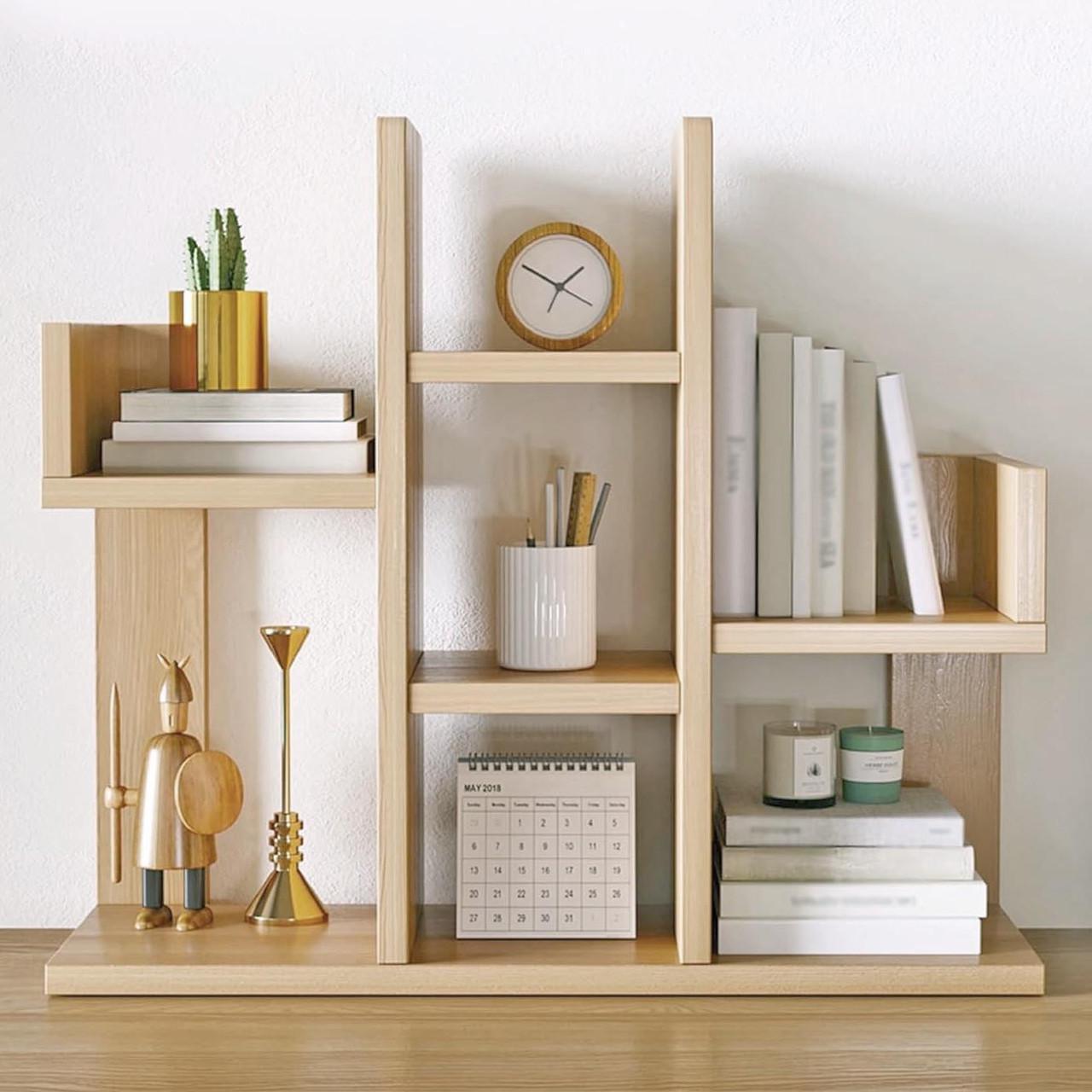 Полка книжная настольная из дерева Даршайд Бланже (КПА-027101)