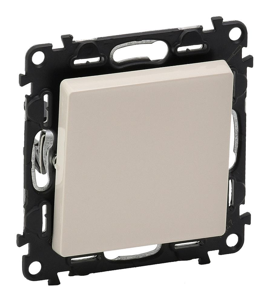 Выключатель кнопочный Legrand Valena Life 6А 250V Бежевый (25877245)