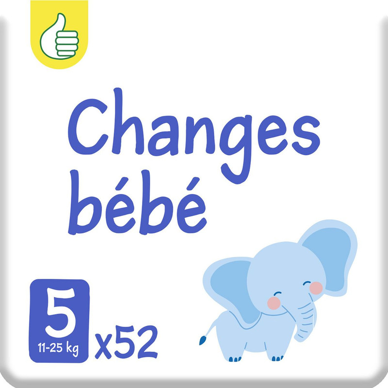 Підгузки Pouce Changes Bebe 5 11-25 кг 52 шт. (17831) - фото 2