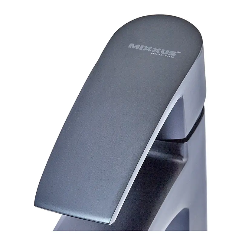 Змішувач одноважільний для умивальника MIXXUS Magnum Black (MI6196) - фото 2 Змішувач одноважільний для умивальника MIXXUS Magnum Black (MI6196) - фото 2