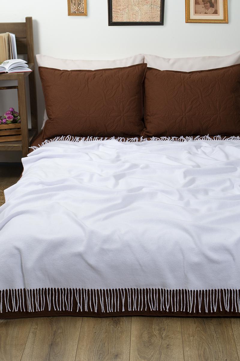 Плед Lotus Zeus-Basic 140х200 см Белый (29026)