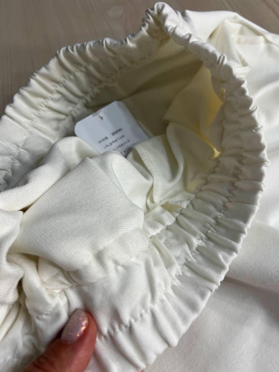 Брюки женские LSK 5539 джогеры на манжете с карманами M Белый (27082975) - фото 8 Брюки женские LSK 5539 джогеры на манжете с карманами M Белый (27082975) - фото 8