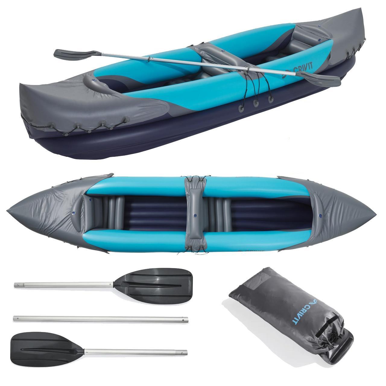 Байдарка двомісна надувна Crivit KB-14085 Crivit KB-14085 325x76x48 см (14085) - фото 2 Байдарка двомісна надувна Crivit KB-14085 Crivit KB-14085 325x76x48 см (14085) - фото 2