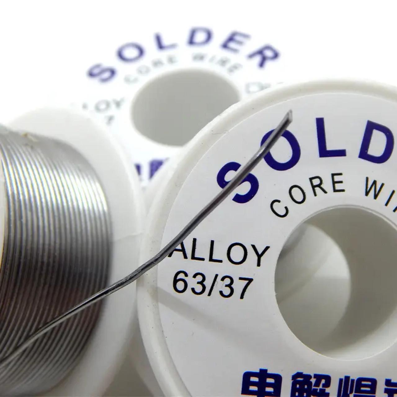 Припій з каніфоллю Solder Core Wire d 1 мм 50 г Білий (136942) - фото 7