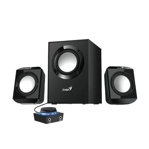 Акустическая система с пластиковым корпусом Genius SW-2.1 300 II 10 Вт Black (31730053401)