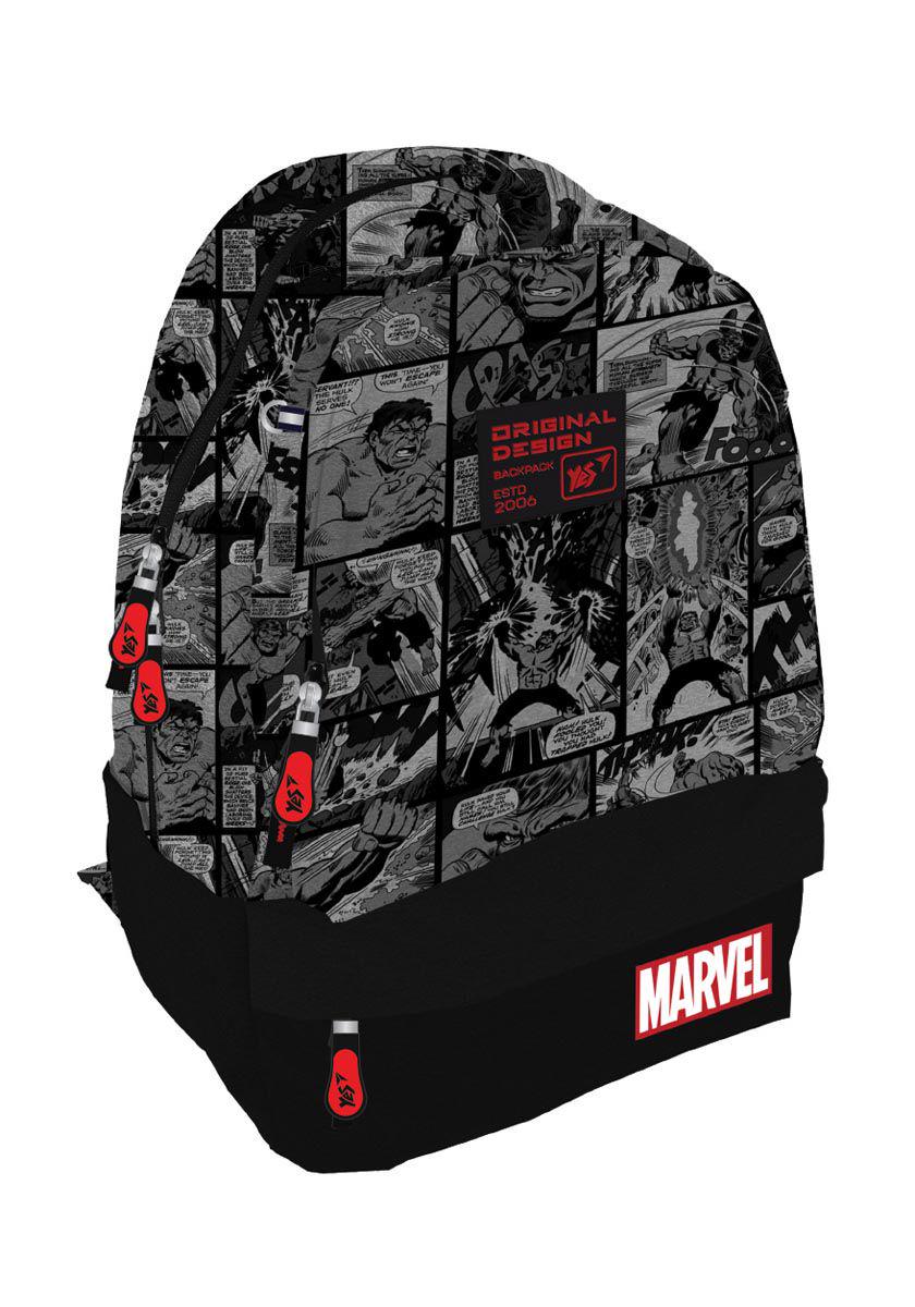 Рюкзак Yes T-111 Marvel Avengers 552281 20 л Черный