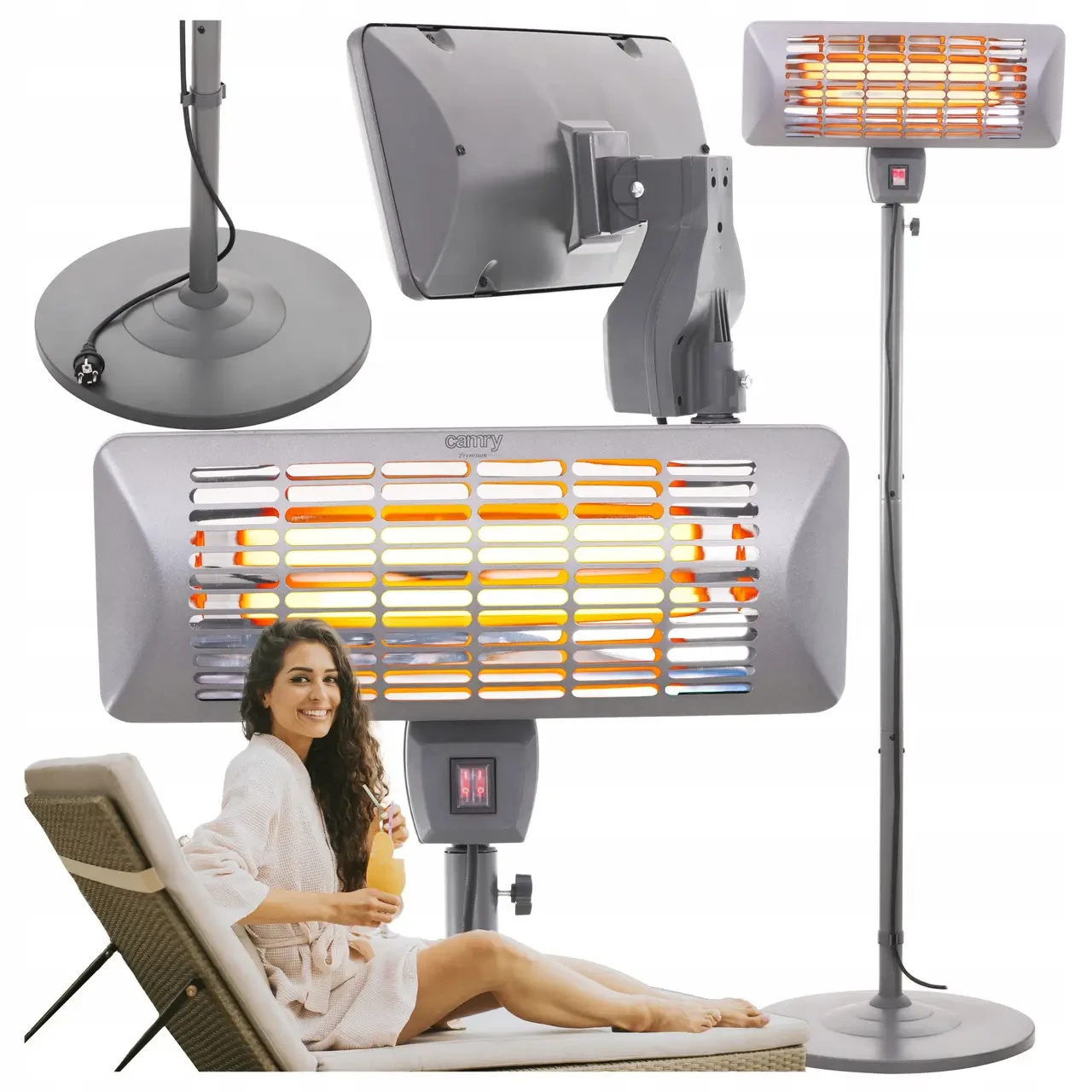 Обогреватель Camry CR 7737 керамический - фото 5 Обогреватель Camry CR 7737 керамический - фото 5