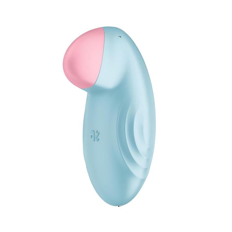 Вибратор умный Satisfyer Tropical Tip 8,5 см Голубой (33601)