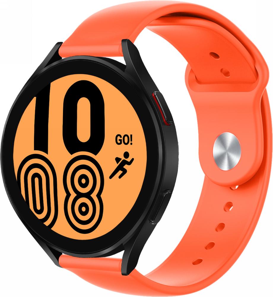 Ремешок Base для Galaxy Watch 4 44 мм Orange (23067) - фото 1