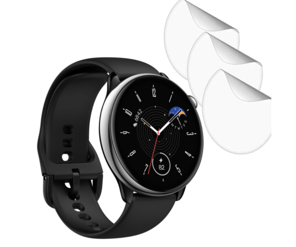 Протиударна гідрогелева плівка Hydrogel Film для Amazfit GTR Mini (3 шт), Transparent