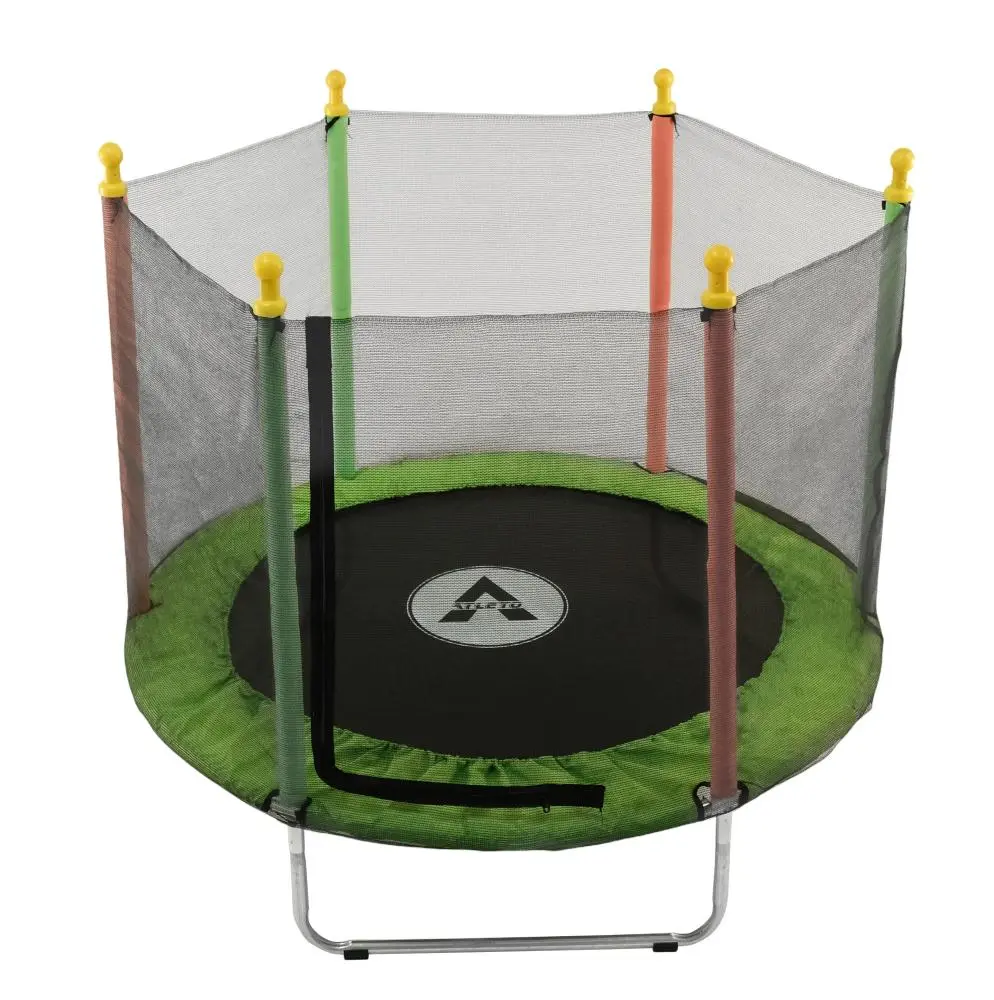 Батут-манеж Atleto KRB10 с сеткой 140 см до 60 кг Зеленый (21-76-21000162) - фото 5 Батут-манеж Atleto KRB10 с сеткой 140 см до 60 кг Зеленый (21-76-21000162) - фото 5