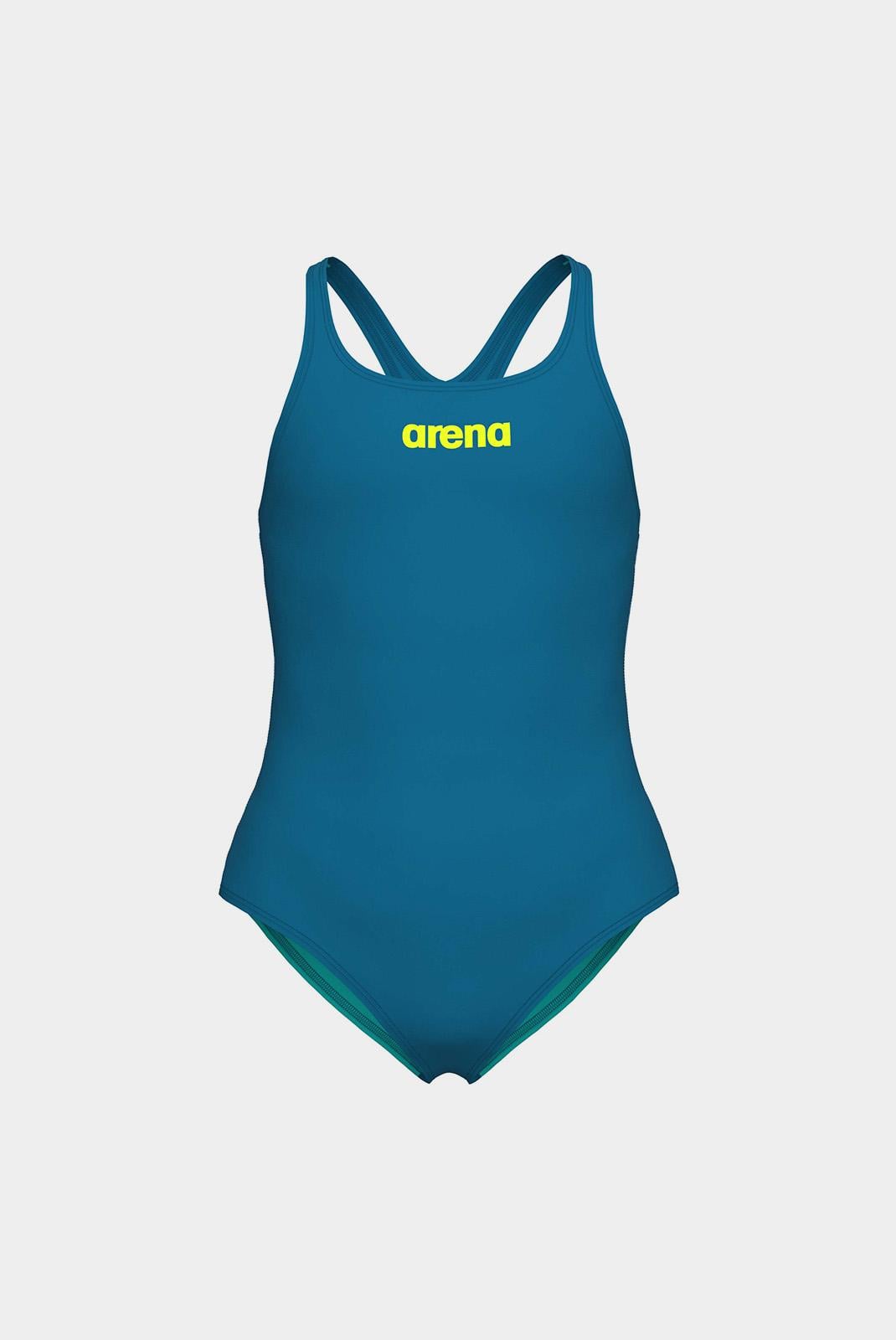 Купальник дитячий Arena TEAM SWIMSUIT SWIM PRO SOLID 116 см Бірюзовий (004762-668 116)