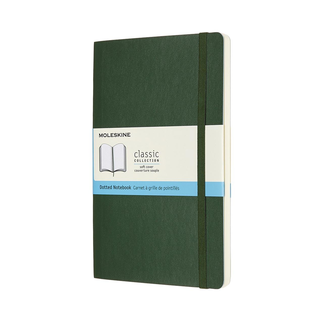 Блокнот Moleskine Classic средний 13х21 см 192 страницы в точку миртовый мягкий Зеленый